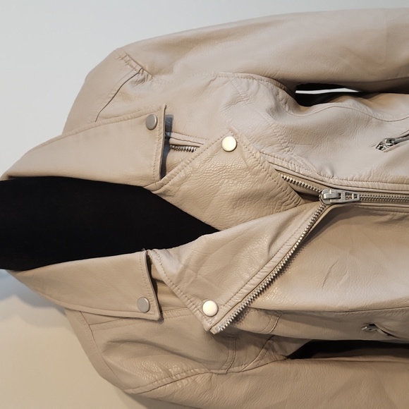 ANTHROPOLOGIE | BLANKNYC | 2X XXL | Life Changer Vegan Leather Zip Moto Jacket - Picture 12 of 17